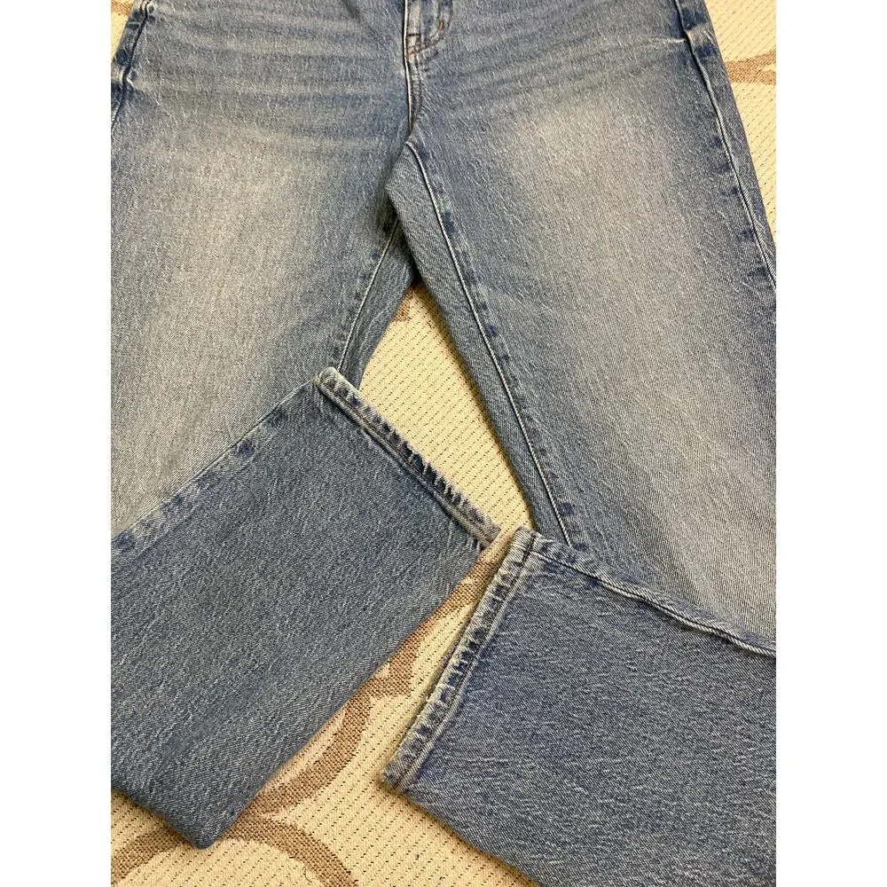 Madewell The High-Rise Slim Boyjean in Neal Wash, TENCEL Denim Edition , size 27 - Picture 12 of 15